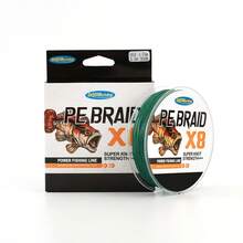 Braided Fishing Line - Pro Grade Power Performance Saltwater Freshwater Fish - Colored Fishing Line Braid For Extra Visibility 8 Strands Stronger Multifilament PE Braid Wire