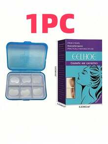 6pcs Ear Patches With Corrective Cut Ear Vertical Version Of V-Line Facial Stickers, V-Face Adhesive.Suitable For Daily Makeup, Prom Party, Wedding, Shopping, Dating, Dinner Team Building, Holiday Makeup, Mother's Day Gifts, Graduation Season Gifts,Festival Lashes,Rave Makeup,Rave Party.,Cheap,Stocking Stuffers,Makeup,Makeup Tools,Cheap Stuff,Gifts,Gifts For Women,Christmas Gifts