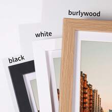 1/3pcs Picture Frame, A3/A4/A5 Picture Frame, Desktop Poster Frame, Display Picture Frame, Wooden Picture Frame Set, Horizontal And Vertical Wall Installation Picture Frame, For Poster, Photo, Painting, Picture (Without Photo Paper) - Multicolor - View 6