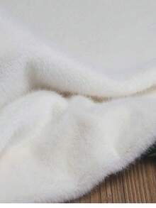 1pc Faux Fur Plush Fabric, DIY Warm Imitation Rabbit Fur Fabric For Clothing, Pet Supplies, Handcraft Materials