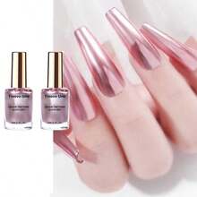 Tinovo Uno Rose Golden Metallic Nail Polish, Quick Dry Formula, Chrome Finish, Salon-Style Nail Art, Alcohol-Free, Adult Use, 12ml/0.4FL.OZ - Nhiều màu - Xem 13
