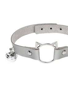 Set de 3 piezas: Diadema con orejas de gato, accesorio de cola de zorro, segundo elemento, orejas de animal, set de cola de animal, collar y pinza para el cabello, adecuado para varios festivales y disfraces de fiesta - Multicolor - Ver 6