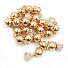 5-20Pairs Heart Shaped Magnetic Clasps Connector DIY Jewelry Making Accessories Findings For Couple Necklace Bracelet - Heart Magnetic Clasp - View 26