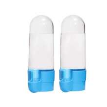 2 piezas Bebedero automático para pájaros, Fuente de agua para pájaros, Comedero y bebedero automático para loros, Adecuado para pájaros domésticos, loros, palomas, periquitos, Fácil instalación, Limpieza conveniente, Duradero, Tamaño: 90ml cada uno - Multicolor - Ver 7