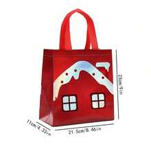 25pcs Christmas Gift Bags With Handles, Suitable For Gift Wrapping And Party Supplies, Small Gift Bags, Christmas Non-Woven Fabric Gift Bags, Festive Party Print Gift Bags, Large Birthday Gift Bags, Personalized Gift Bags, Holiday Gifts, Holiday Packaging, Classic Holiday, Decorative Bags, Sturdy Handles, High Quality Gift Bags, Holiday Gift Bags, Christmas Gift Bags, Small Gift Bags, Christmas Bags, 2026 New Year Gift Bags