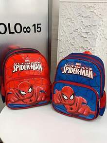 Marvel Kids New Spiderman Backpack, Suitable For Primary And Secondary School Students, Boys And Girls Can Use, Cute Cartoon Backpack
