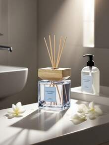 1pc 16.9oz (500ml) Reed Diffuser Set, Suitable For Home Indoor Decor, Includes 5 Fragrance Sticks, Bedroom/Study Room/Bathroom Aromatherapy Diffuser, Air Freshener - 1pc/500ml/16.9floz - 查看 14