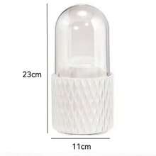 Présentoir rotatif à 360° pour pinceaux de maquillage, boîte de rangement de bureau pour rouge à lèvres, crayon à sourcils et produits de soins de la peau, boîte de rangement de produits de maquillage rotative de bureau, boîte de rangement multifonctionnelle pour coiffeuse, boîte de rangement de bureau pour stylos et accessoires de beauté, boîte de rangement créative pour maquillage, cadeau pour maman, papa, hommes, amis, professeurs, anniversaire, mariage, bureau, présentoir, accessoires, boîte cadeau, cadeau amusant, rangement, présentoir pour pinceaux de maquillage, cadeau de Noël, cadeau d'Halloween