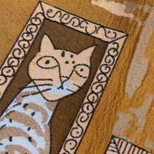 Pharaoh's Cat, Vintage Creative Interesting Notebook, Premium Fabric Cover Personalized Planner, Handmade Original Personalized Notebook, Cute Cat Fabric Diary, Collectible Notebook, Collectible Planner - Cat Notebook - View 10