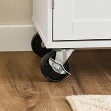 SoBuy Kitchen Island With Worktop, Mobile Kitchen Trolley & Serving Trolley With Drawer, Freestanding Kitchen Island On Wheels For Kitchen, Dining Room & Outdoor, White W99 X H85 X D40 Cm FKW133-WN - White - View 7