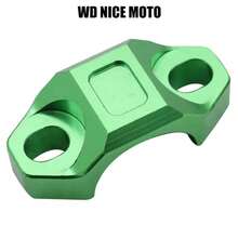 WD NICE MOTO Soporte fijo de freno delantero CNC, bloque de presión superior de aleación de aluminio para modificación de motocicletas, adecuado para motocicletas de campo a través KTM SX SX-F EXC EXC-F XC XC-F Embrague Manija Asiento Freno Fijo