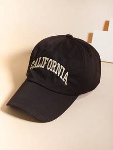 Letter Embroidered Baseball Cap Street Halloween - Burnt Orange - View 8