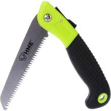 HME Mini sierra plegable de bolsillo de mano con hoja de acero al carbono de 5 pulgadas para caza, camping, mochilero, poda - 1,00 x 1,00 x 1,00 - Ver 8