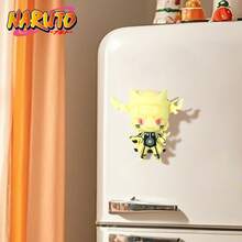 Crunchyroll 1 件火影忍者官方*漩涡鸣人角色冰箱贴卡通人物冰箱磁贴厨房门白板装饰派对活动用品节日生日礼物 - 彩色 - 查看 6
