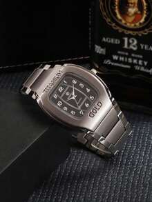 1 pieza Reloj clásico de moda adecuado para uso diario - Negro - Ver 6