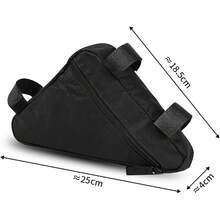 1 szt. Torba na ramę roweru z szybkim zapięciem i trójkątem – lekka torba do przechowywania rowerów zapewniająca łatwy dostęp, torba na ramę roweru górskiego i szosowego, kompaktowy organizer rowerowy na narzędzia i niezbędne rzeczy – niezbędne akcesoria rowerowe, sprzęt do dojazdów do pracy, akcesoria rowerowe, plecak na wyprawy w plener, przechowywanie rowerów w podróży