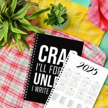 1 Funny Office Notebook "Write It Down Or I'll Forget" - Spiral Bound Simple Black Cover, Workplace Humor Diary, Coworker Manager Team Gift, Professional Productivity Humor Supplies, Corporate Fun Stationery