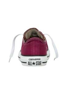 Converse Chuck Taylor All Star 帆布鞋 M9691C 栗色低帮男女休闲鞋 - 紅色 - 查看 3