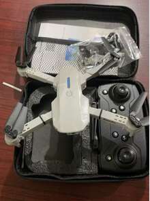 CASRRA 2 Battery Equipped Drone With Camera E88 Foldable Remote Control Drone, Light Flow Hover Flight Stabilization Adult Remote Control Drone Free Storage Bag Spare Accessories Random, Remote Control Drone Beginners And Men Toy Gifts, Cheap Drone Indoor And Outdoor Usable Drones, Birthday/Holiday Gifts