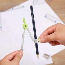 Mr Pen- Geometry Set, 7 Pcs, Compass For Geometry Compass Math, Geometry Kit With Storage Box, Math Compass, Geometry Set For School, Protractor And Compass Set, Drawing Tools, Ruler Set - White - View 5