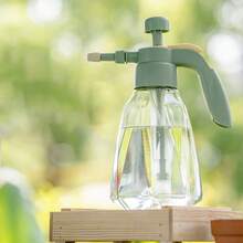 Large Pressure Watering Can, 1.5L Large Capacity Clear Water Bottle, Gardening Sprayer Pressure Pump Watering Can For Plants Flowers Cleaning - 彩色 - 查看 3