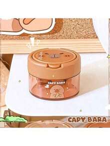 1 Máy gọt bút chì cầm tay thiết kế hình con Capybara dễ thương, màu sắc và kiểu dáng ngẫu nhiên, Máy gọt bút chì cầm tay hoạt hình thích hợp sử dụng cho trường học và văn phòng, dùng cho bút chì và bút chì mỹ phẩm, Máy cắt bút chì nhỏ gọn, Máy gọt bút chì cầm tay trang trí để bàn, Đồ dùng học tập cho học sinh, Quà tặng phần thưởng cho trẻ em, Bé trai, Bé gái, Đồ dùng học tập, Trở lại trường - ngẫu nhiên - Xem 12