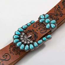 1pc Men's Heavy Rhinestone Glaring Eye Buckle Belt, Suitable For Daily, Party And Gathering Casual, Business, Boyfriend Husband Father Dad Men Gift, Daily Wear, Fashion, Teen, Outdoor, Vacation, Athletic, Travel, Street, Boho, Vintage Fall, Autumn, Halloween Autumn-Winter Accessories,Suitable For Teens, Youth,Men,Casual, Outdoor, Athletic, Vacation, Graduation Gifts, Birthday, Daily Wear