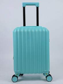 ANAC Standard Travel Carry-On Suitcase 10kg ABS Resistant | Double 360° Wheels Built-In Padlock USB Input Expandable Zipper Anti-Theft - 藍色 - 查看 7
