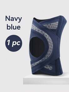 1pc Thin-Style Sports Knee Ligament Crossband For Joint Compression During Running, Providing Knee Support And Fixation.