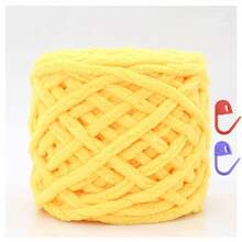 1pc 100g/1pc Chunky Knitting Yarn Set, Single Ply Soft & Skin-Friendly Autumn/Winter Yarn, Suitable For DIY Knitting Scarves, Bags, Slippers, Dolls, Blankets, Cushions - Multicolor - View 50