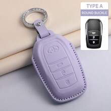 汽车钥匙扣保护套适用于凯美瑞 2024 款卡罗拉 Levin Yaris RAV4 Avalon Prado Land Cruiser 钥匙链钥匙袋卡包保护套适用于女士钱包迷你钱包钱包钱包