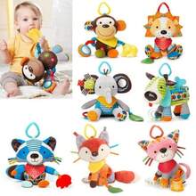 Multi funcional torno pendurado bebê sino brinquedos, boneca cama ringtones/puzzle brinquedos do bebê - raposa - Visão 1
