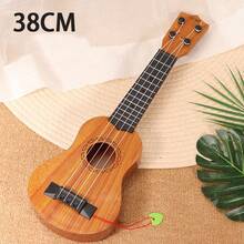 儿童尤克里里木纹吉他玩具乐器早教启蒙音乐玩具 - 彩色 - 查看 15