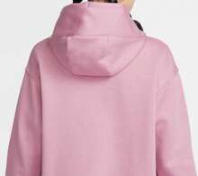 Nike Women's AS W NSW PHNX FLC OS PO Sweatshirt - Pink - View 2