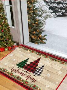 Christmas Tree Doormat