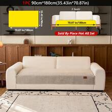 1 Tấm đệm ghế sofa thân thiện với thú cưng, thoáng khí, giống vải lanh, có nhãn chữ MD - Vỏ bọc ghế sofa hiện đại tối giản, chống trượt và có thể giặt bằng máy, dành cho ghế sofa mô-đun 1-4 chỗ ngồi, lý tưởng cho phòng khách, phòng ngủ, văn phòng, trang trí nhà cửa - Nhiều màu - Xem 30
