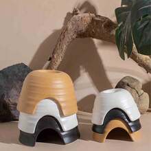 Karmnik jaskiniowy z kryjówką gekona, kryjówka dla gadów, krab pustelnik, agama brodata, jaszczurka, żółw, wąż, kryjówka gadów, akcesoria dekoracyjne do jaskini, siedlisko dla gadów