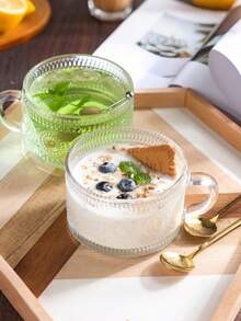 4pcs, 450ml/15.2oz Coffee Cup, Drinking Set With Lid And Spoon, Reusable, Easy To Clean, Dual-Purpose Cup For Both Hot And Cold, Suitable For Coffee, Juice, Milk Tea, Etc., Essential For Halloween And Christmas - 4件裝有蓋子和湯匙的咖啡杯 - 查看 6