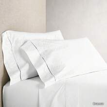 Double Sheet + 1 Pair Of Pillowcases 400 Thread Count Percal Flex - 3 PCS - Blanco - Ver 3