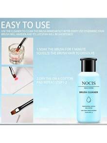 专业美甲刷清洁液 – 丙烯酸凝胶刷护理液，快速溶解凝胶，丙烯酸液体单体 – 包含调和碟的完整清洁套装，适用于美甲工具 - 彩色 - 查看 4