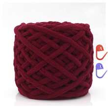 1pc 100g/1pc Chunky Knitting Yarn Set, Single Ply Soft & Skin-Friendly Autumn/Winter Yarn, Suitable For DIY Knitting Scarves, Bags, Slippers, Dolls, Blankets, Cushions - Multicolor - View 16