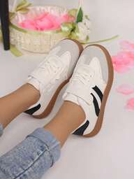 1 par de zapatillas casuales de moda para niños, diseño adecuado para niños y niñas, para uso en exteriores, fiestas, viajes, otoño