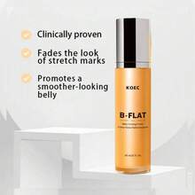 2-Piece KOEC B-FLAT Tummy Tightening Cream Hydrating Moisturizing Body Lotion Nourishing Trace Care Cream Tightens Sagging Skin And Helps Correct Sagging Skin - Ginger - View 2