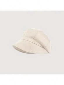 Women's Autumn And Winter Face-Covering Versatile Fleece Bucket Hat Winter Warm