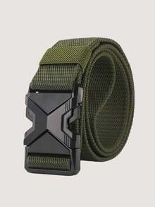 Quick Release Pluggable Buckle Sports Belt Breathable Men Belts For Men Pants Belt Men Bbelt Perfect For Outdoor Adventures