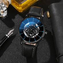 3 件男士手表 + 钱包 + 太阳镜礼品套装，专为男士设计，日常搭配必备，时尚休闲商务运动奢华男士手表，适合作为感恩节、周年纪念日、圣诞节、生日、购物节的礼物