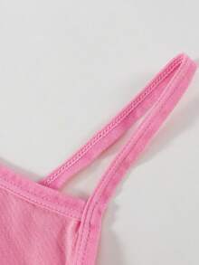 8 Stücke/Set Mädchen Lässig Mode nahtlose weiche Trägershirts, bequeme Sportbüstenhalter geeignet für Schülerinnen - Verschiedenfarbig - Übersicht 5