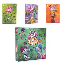 Trò chơi bài Goliath Virus - Trò chơi bài vui nhộn dễ lây lan, Xanh lá cây, Quà tặng ngày lễ, Trò chơi trên bàn cờ - Nhiều màu - Xem 3