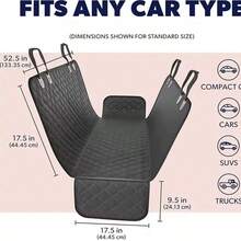 1pc Dog Car Seat Cover Waterproof Anti-Scratch Pet Dog Travel Pet Car Mat Mesh Dog Cat Carrier Car Hammock Cushion Protector Rear Bench Protection Anti-Dirty Cat Seat Cushion Protector Mat For Medium Large Dogs Accessories Dog Car Seat Car Seat Covers Dog Car Seat Cover Pet Car Seat