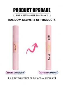 Asiteo 1支5毫升+5毫升防水睫毛胶，双头睫毛胶，加固假睫毛，打造完美妆容 - 彩色 - 查看 8